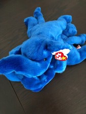 NEU - Ty Beanie Buddy : Peanut der Elefant - royalblau