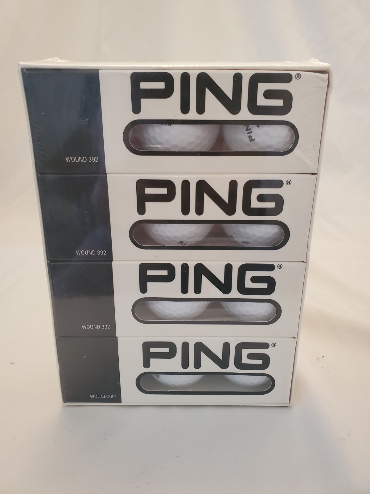 Brand New Box Of 12 Vintage White Ping Golf Balls eBay