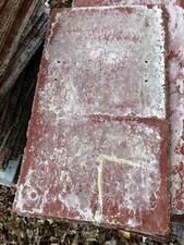 Vintage Used Slate Roofing Tiles 9.25”x16” Use for roofing-crafts-signs W/glue