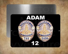 Cool ADAM 12 8 x 12 metal sign made in USA
