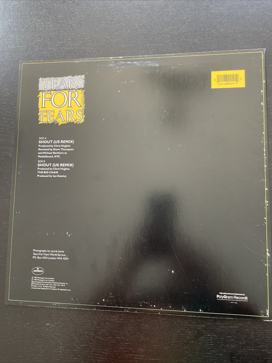 Tears For Fears - Shout (US & UK Remix Versions) 12