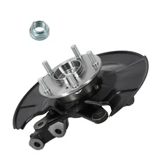 Front Left Steering Knuckle Assembly For Honda Civic DX EX GX 06 - 2007 698451