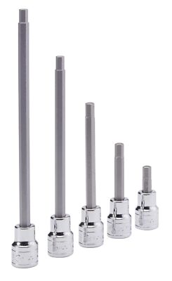 Genius Tools 1/2'' Dr. 13mm Hex Bit Socket, 80mmL - 443+2353