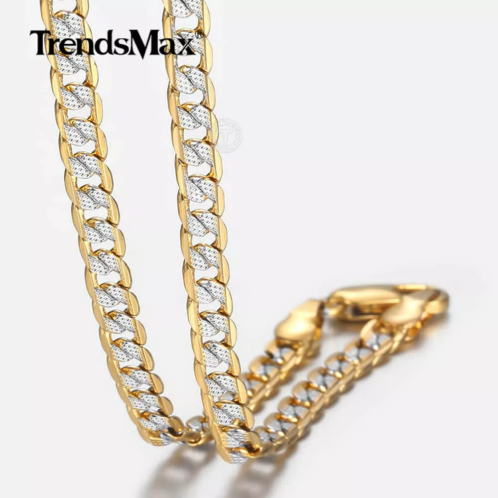 Men's Diamond Curb Link Necklace