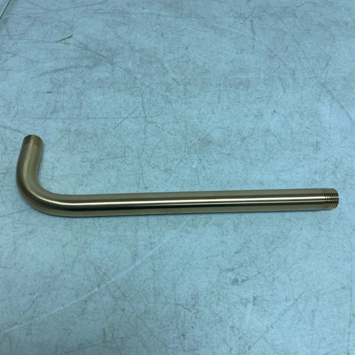 Signature Hardware 12" Shower Arm & Flange Brushed Gold SHRSA123BG - Picture 10 of 15