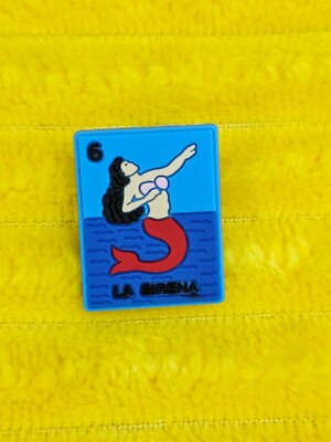 Lottery La Sirena 6 shoe Shoe Charm   Fan Gift, -Inspired Accessory