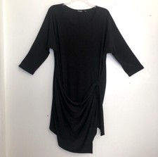 Effortless Style Black Wrap Dress, size 3X