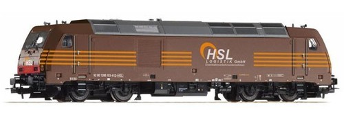 PIKO 57539 BR285 CLASS 285 DIESEL LOCOMOTIVE LOK HSL LOGISTIK DC HO DB BAHN ROCO - Picture 8 of 8