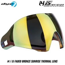 Dye I4 I5 Thermal Dyetanium Replacement Goggle Lens - Faded Bronze Sunrise