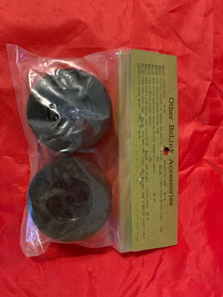 VINTAGE Bolink Road Huggers Tires BL:11 & BL 22 AND 4 Parma Tire Donuts (7M) - Image 4 of 4