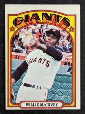 1972 Topps Baseball #280 Willie McCovey San Francisco Giants