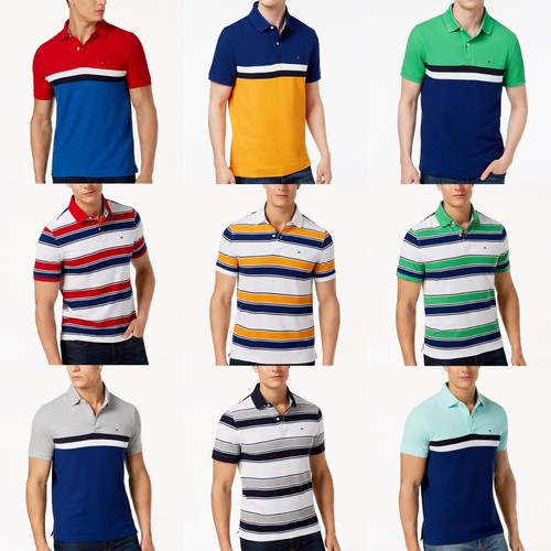 POLO T SHIRT Tees NWT blue yellow red 
