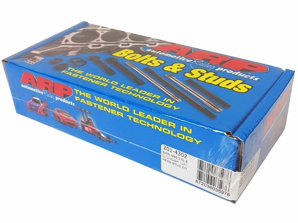 КОМПЛЕКТ ЗАКЛЕПОК ГОЛОВКИ ARP ДЛЯ 1992-1999 BMW 323 325 328 M3 M50 M52 S50 S52 E36 - Изображение 2 из 4