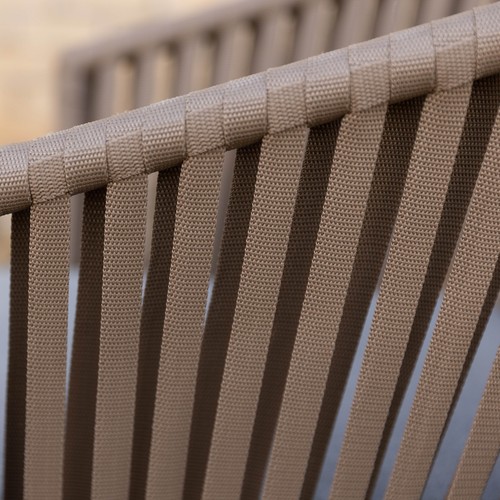 Marbella Outdoor Luxury Stackable Arm Chair, Restaurant or Home Garden Furniture - Picture 7 of 13