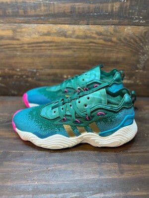 Adidas Trae Young 3 IE9301 Men Basketball Shoes Team Dark Green