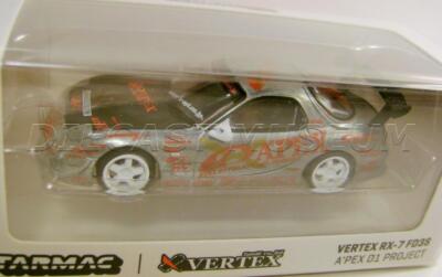 MAZDA RX-7 FD3S VERTEX APEX D1 PROJECT RAW CHASE GLOBAL 1:64