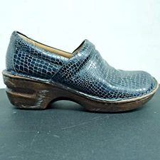 B.O.C. Born Concept C45773 Comfort Shoes Women Size US 7 M Black Leather Slip On