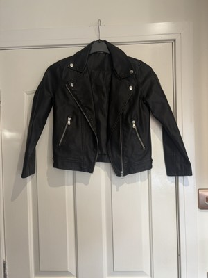 Bomber Jacket Matalan Girls Biker Jacket Leather Jacket Matalan