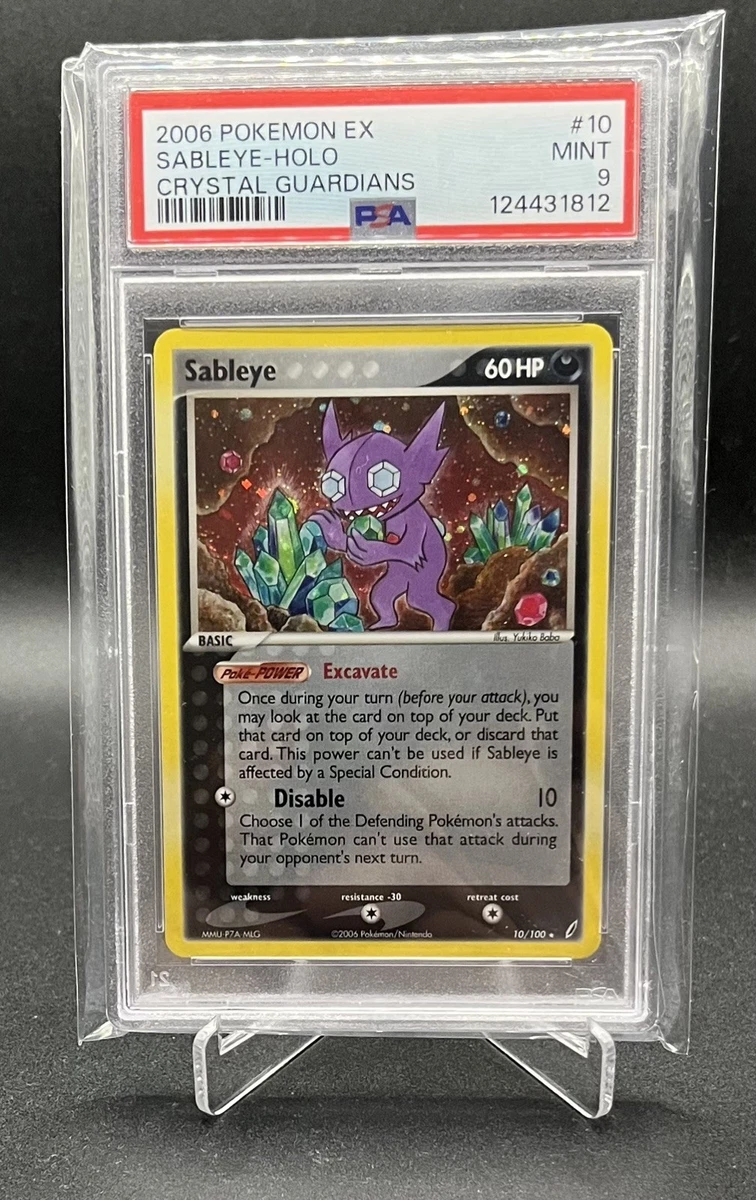 Pokémon TCG EX Crystal Guardians Holo Rare English Individual