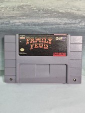 Family Feud SNES Super Nintendo Authentic Game Cartridge Only Untested OEM