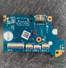 Dell Inspiron 5593 Vostro 3500 Power Button USB SD Card IO Board LS-G718P