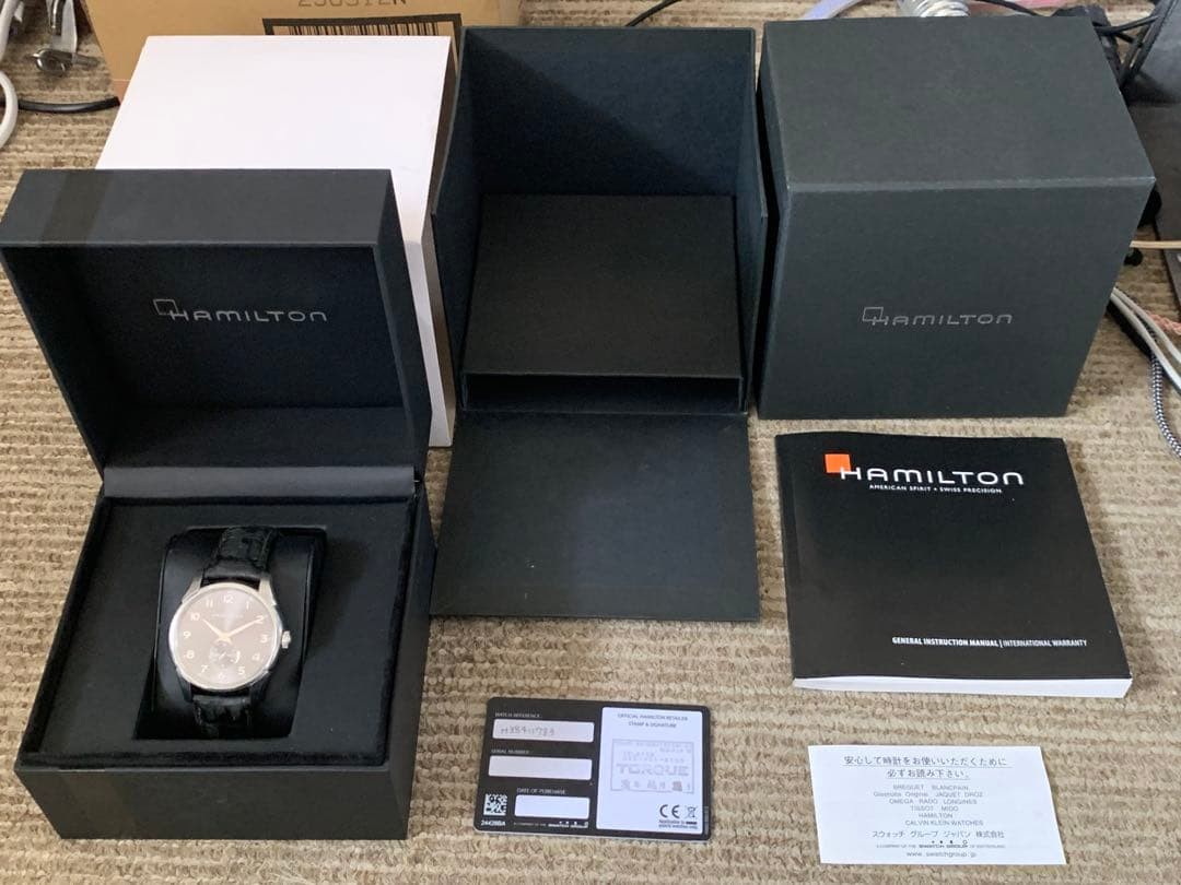 Hamilton Jazzmaster Thinline Petit Second Gray Me… - image 2