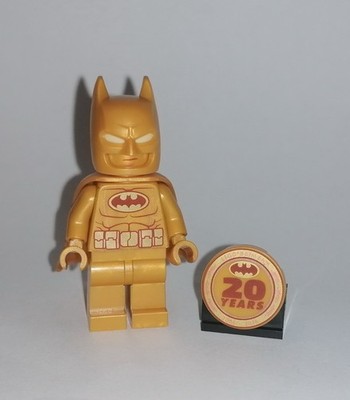 LEGO Super Heroes - Batman Gold - Figur Minifigur Jubiläum 20 Jahre Years 76330