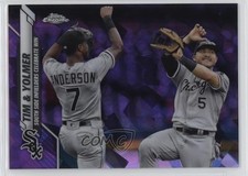 2020 Topps Chrome Sapphire Edition Purple 4/10 Tim Anderson Yolmer Sanchez 15sd