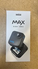 New GoPro MAX 360 Action Camera 17MP 5.6K - CHDHZ-203-TH - Black - SEALED