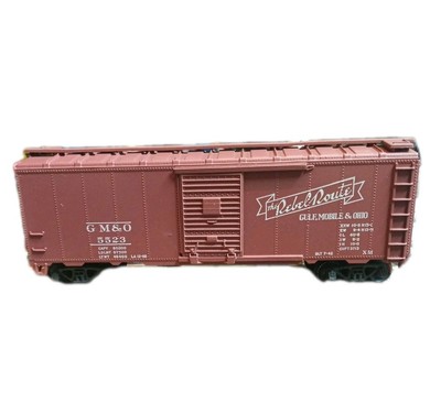 Athearn Ho Scale GM&O 40ft Boxcar The Rebel Route
