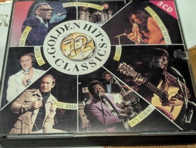 Various 72 Golden Hit Classics 3 CD Compilation Pat Boone Melanie Fats Domino