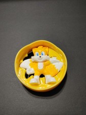 Mcdonalds Sonic 3 Tails Yellow Roller Happy Meal Toy 2