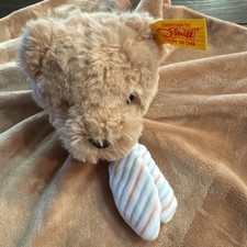 Steiff Jimmy Teddy Bear 12 Security Baby Blan...