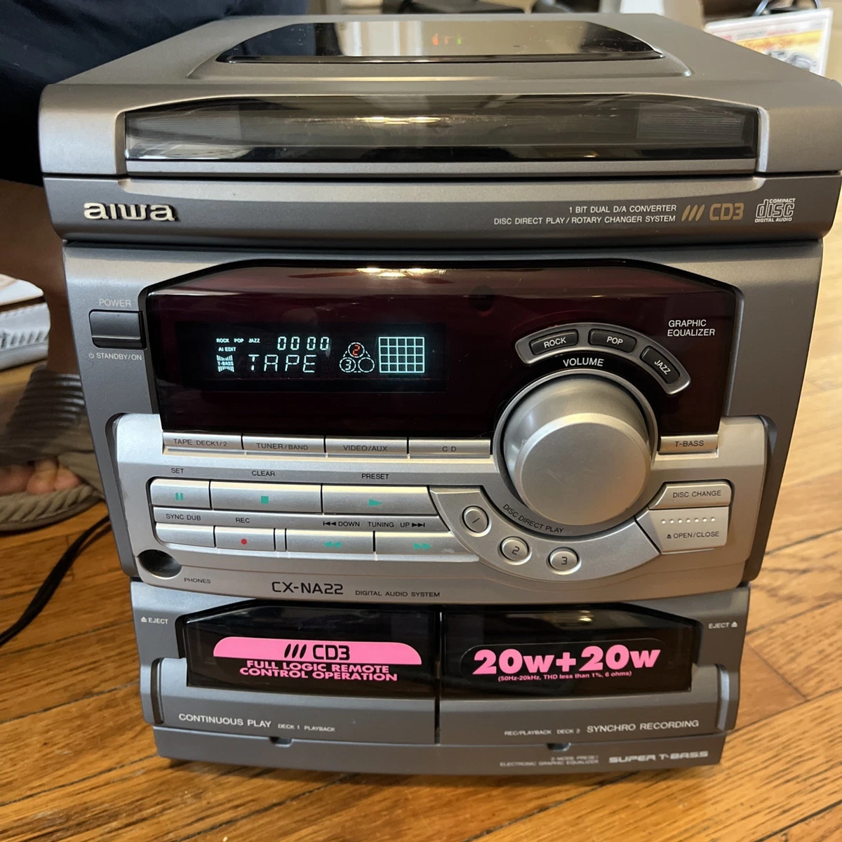 Aiwa CD Changer Compact & Shelf Stereos | eBay