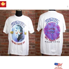 Vintage Eagles Band Hell Freezes Over Tour Concert T Shirt