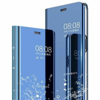 Hülle für Samsung Galaxy A70 Handyhülle Klapphülle Smartphone Tasche Cover Blau