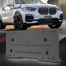 Front Bumper License Plate Mounting Bracket for 19-21 BMW X5 w/M Sport Package
