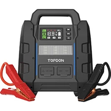 2-in-1 4500 Peak Amp Jump Starter & Battery/System Tester TOP-V4500PLUS New!
