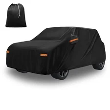 X AUTOHAUX Car Cover for Mini Cooper 2DR 2002-2021 210D-PU Outdoor Full Car C...