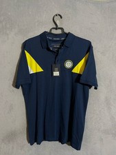 Leeds United Jersey Vintage Retro Football Soccer Polo Shirt Official Men Size L