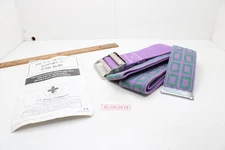 Posey Gait Transfer Belt 65252 Lavender and Green 52" Not Quick Release