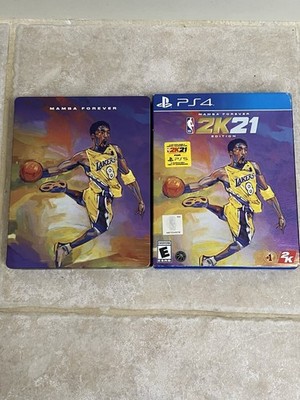 Kobe Bryant NBA 2K21 Mamba Forever Edition PS4 Brand New Never Used Steelbook