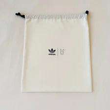 Adidas x Bad Bunny White Drawstring Dust Bag Collaboration