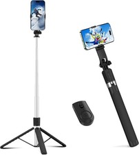 Extra Tall 71" Phone Tripod with Wireless Remote - Perfect for Content Creators