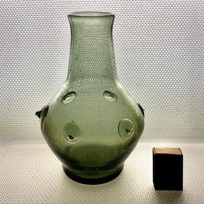 70er Jahre Glas Vase - Josef  Hospodka für Prachen - Mundgeblasen
