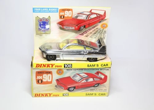 Dinky 108 Sams Car In Original Box - Excellent Vintage Original Gerry Anderson