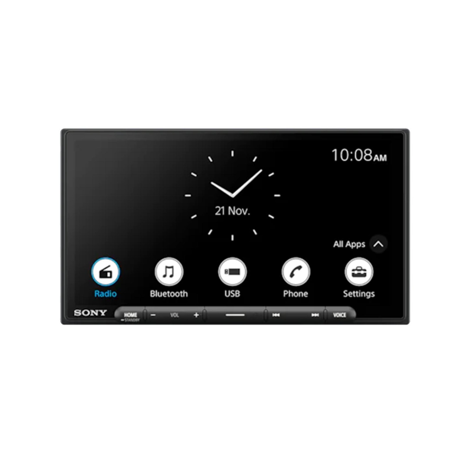 Sony XAV-AX6000 Multimedia AV Receiver with Wireless Car Play/Android Auto, C...