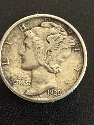1930 P Mercury Dime XF/AU