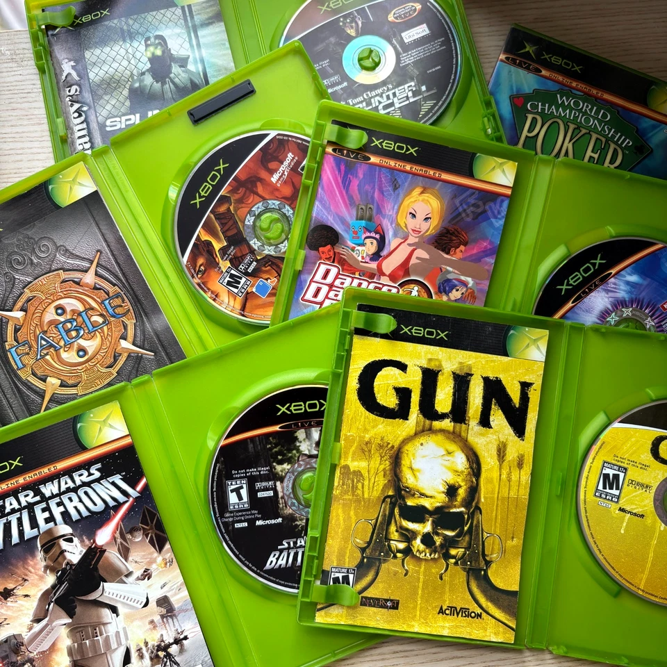 Star Wars Jedi, Tony Hawk Underground, Fable | Xbox OG Lote 22 | CIB | Probado Foto 2 de 2