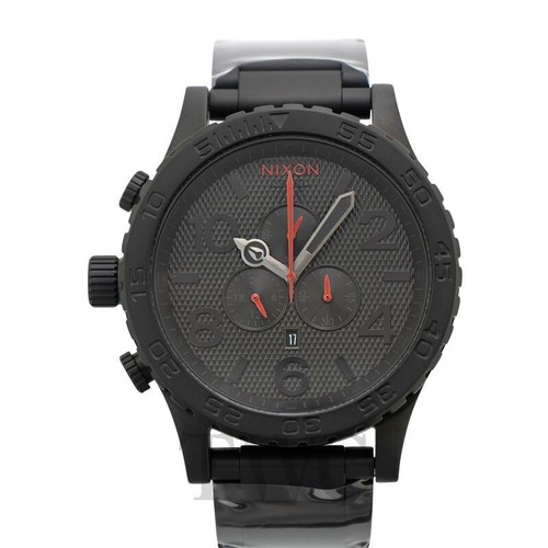 Nixon Herren Chrono Analog Quarz Uhr A083-2298 Edelstahl 51mm Zifferblatt - Bild 6 von 6